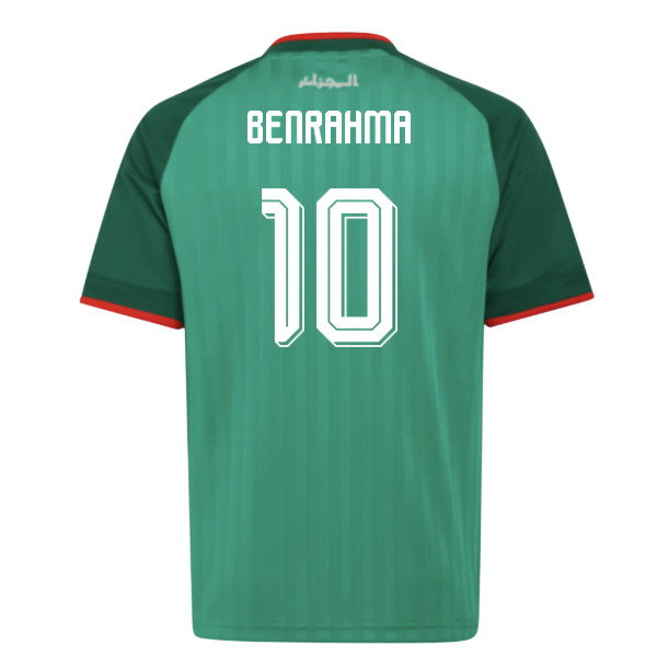 2026-2027 Algeria Away Shirt (Kids) (Benrahma 10)-SoccerKits Hub | Buy Soccer Jerseys Online